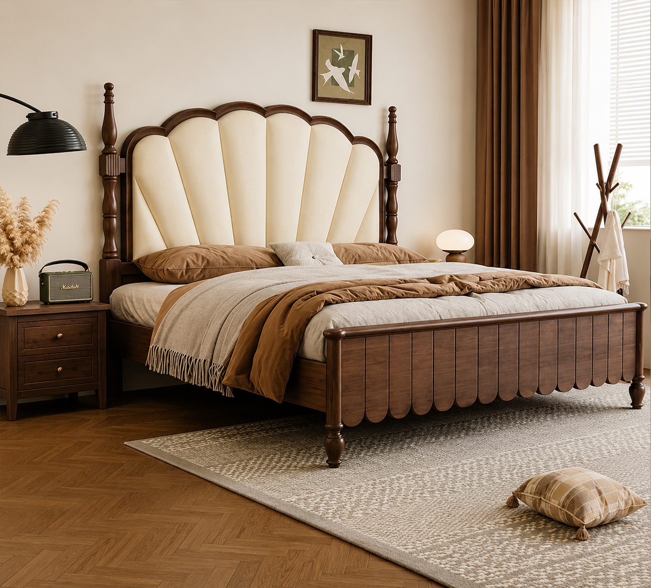 Regalia Scallop Bed